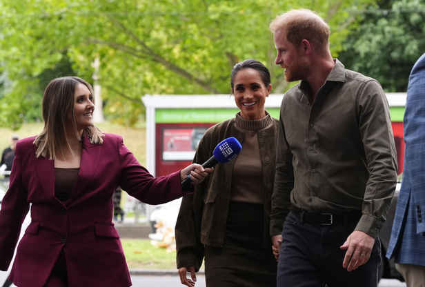 'Great to be back': Harry and Meghan's message to Aussie public on first day of tour