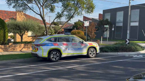 Man charged after paramedic stabbed while stopping for coffee 