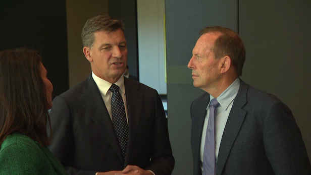Taylor fires up party faithful after Abbott's presidency